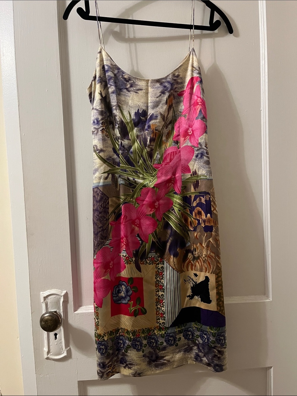 Vintage Nicole Miller silk dress size 4